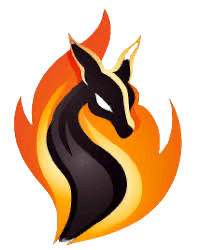 Flaming Kangaroo Logo